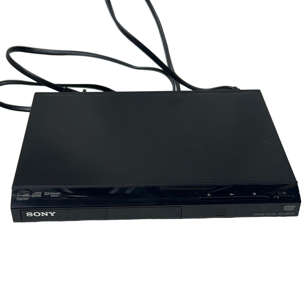 Sony DVP-SR210P CD/DVD Player Progressive Scan Black